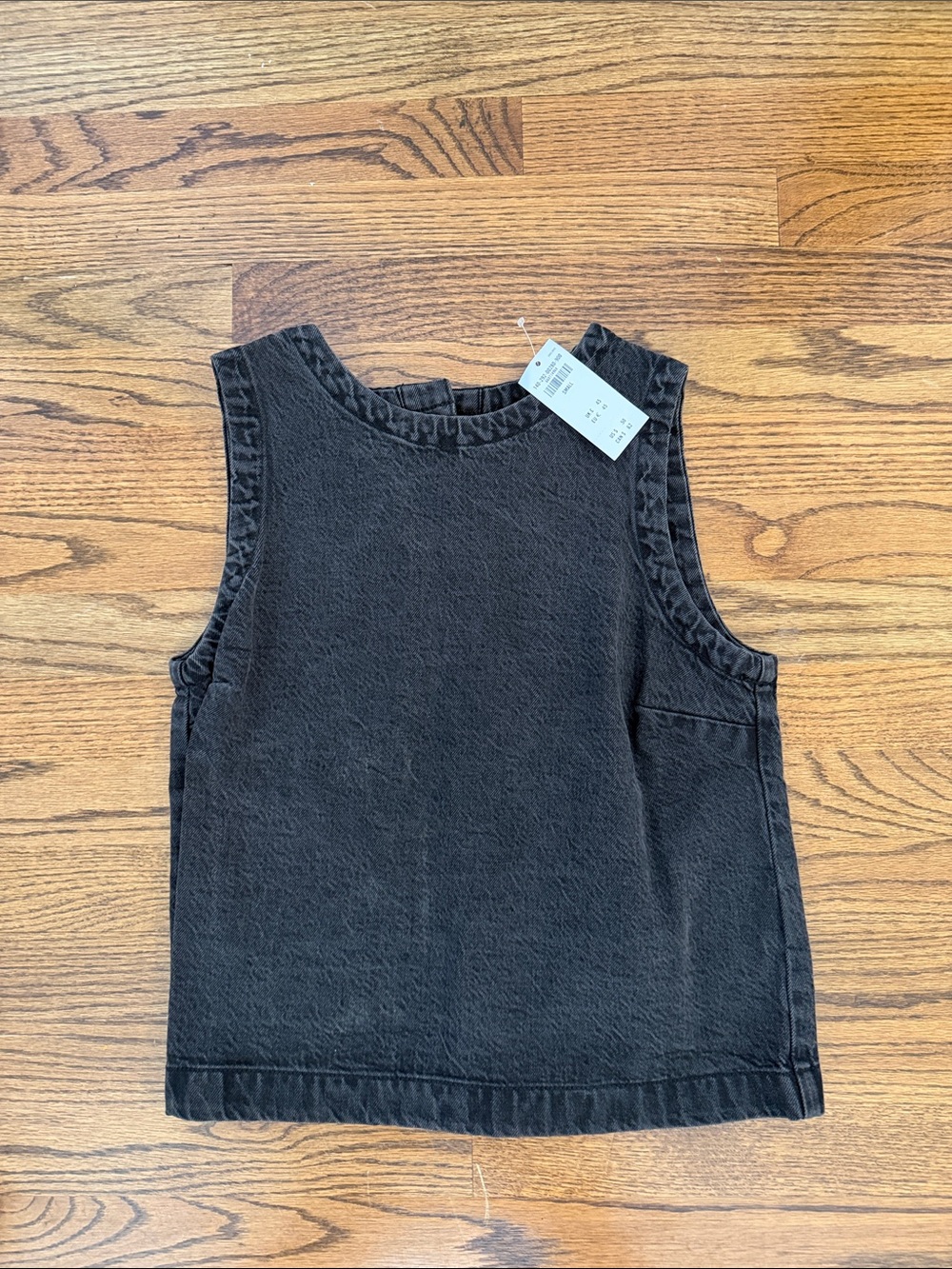Abercrombie & Fitch Black Washed Tank Top